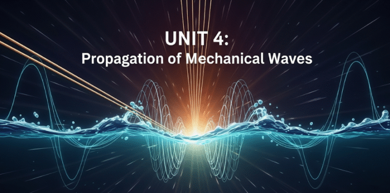PHYSICS S5 UNIT 4: Propagation of Mechanical Waves.
