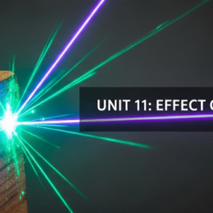 S6 UNIT 11: EFFECT OF LASERS.