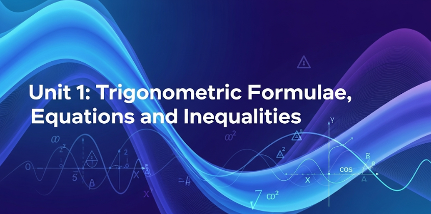 MATHEMATICS S5 UNIT 1: Trigonometric Formulae, Equations and Inequalities.
