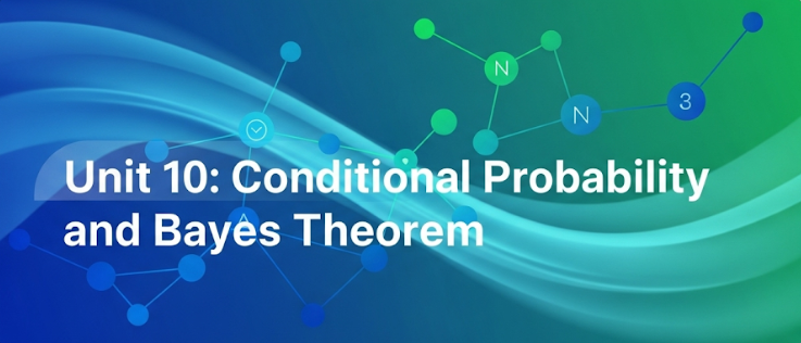 MATHEMATICS S5 UNIT 10: Conditional Probability and Bayes Theorem.
