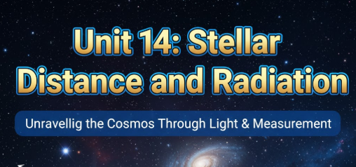 PHYSICS S5 Unit 14: Stellar Distance and Radiation.