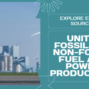 Unit 6: Fossil and Non-Fossil Fuel and Power Production
