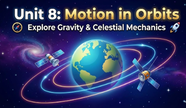 PHYSICS S5 UNIT 8: Motion in Orbits.